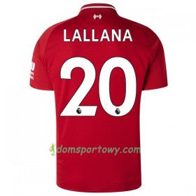 Koszulka Liverpool Lallana 20 Domowe Koszulki Piłkarskie 2018-2019 Krótki Rękaw